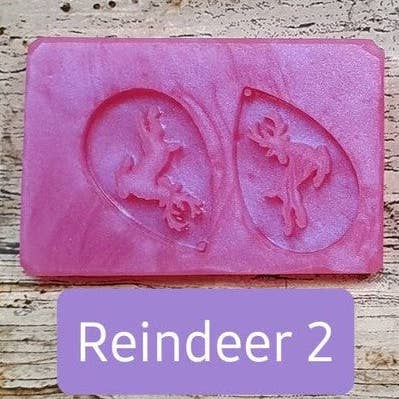 Mr Resin – wholesale Craft supplies – Christmas Earring Pendant Silicone Mould2