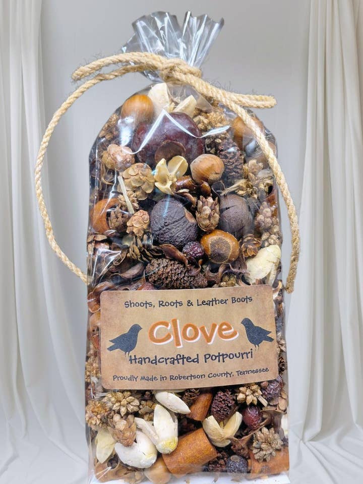 Clove Handcrafted Country Potpourri. for wholesale by Shoots, Roots & Leather Boots