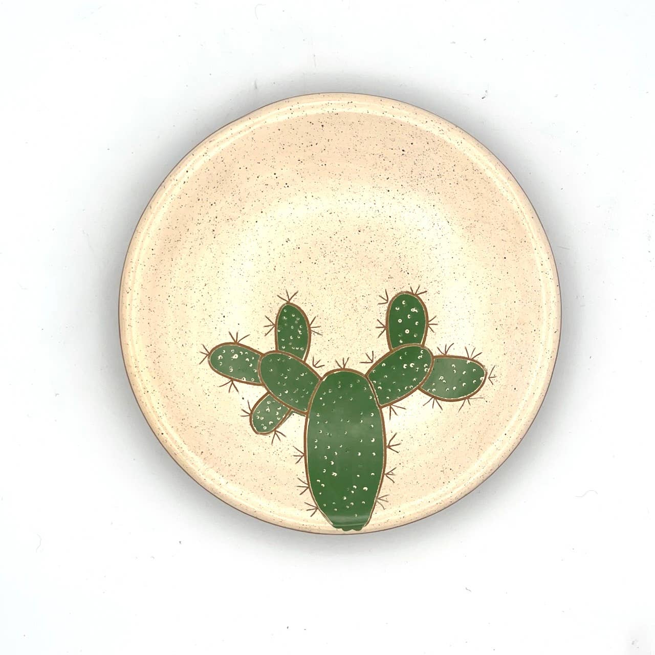 Women of the Cloud Forest - Wholesale Jewelry Dish - Cactus Ceramic Ring Dish 1
