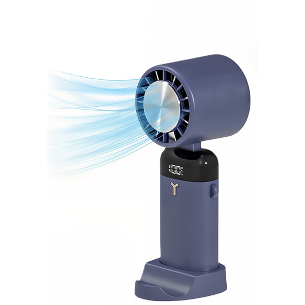 Showcase - Wholesale Handheld Electric Fan - Cool Chill Fan with Ice Plate Blue14