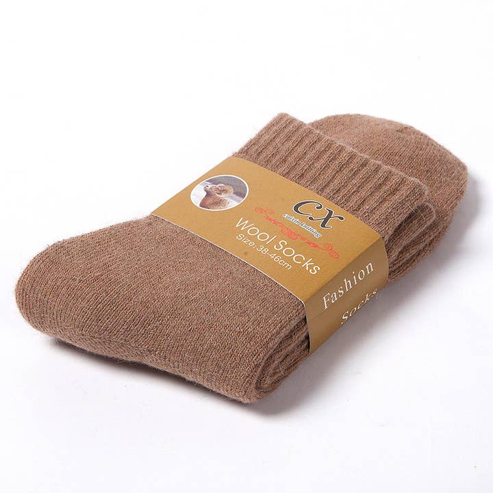 Tourtiwi - Wholesale Socks - Men's - Men's Thickened Warm Terry Wool Mid-Tube Socks4
