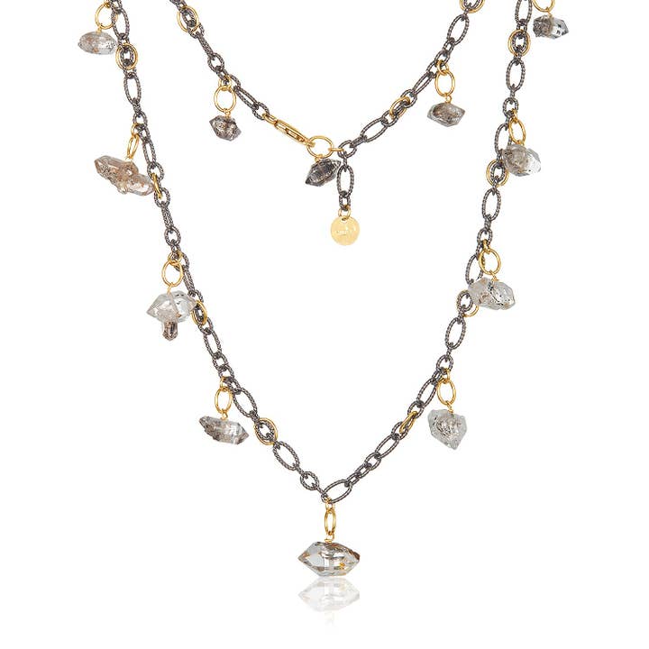 Herkimer halskæde for engroshandel hos Mabel Chong