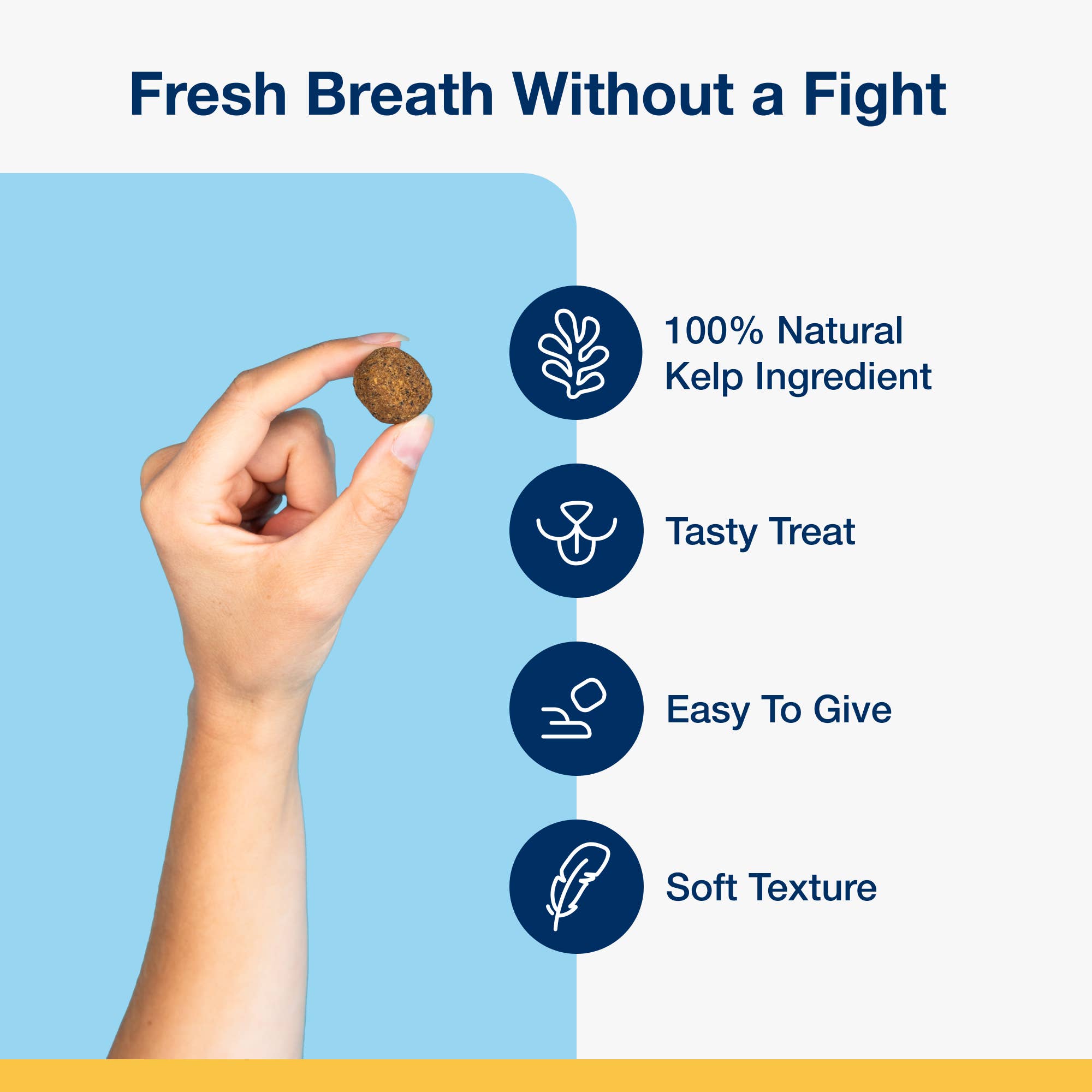 ProDen PlaqueOff - Vente Compléments alimentaires – chien - Produits à mâcher doux ProDen PlaqueOff® pour chiens de race L/G, 90 carats1