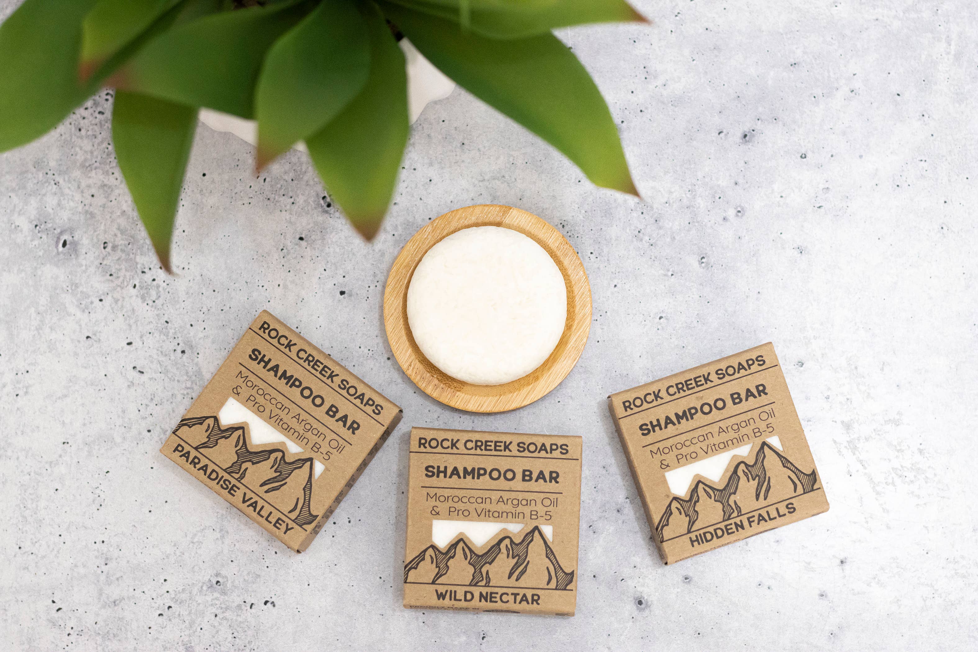 Rock Creek Soaps - Wholesale Shampoo Puck/Solid Shampoo - Shampoo & Conditioner Bar Sampler Box2