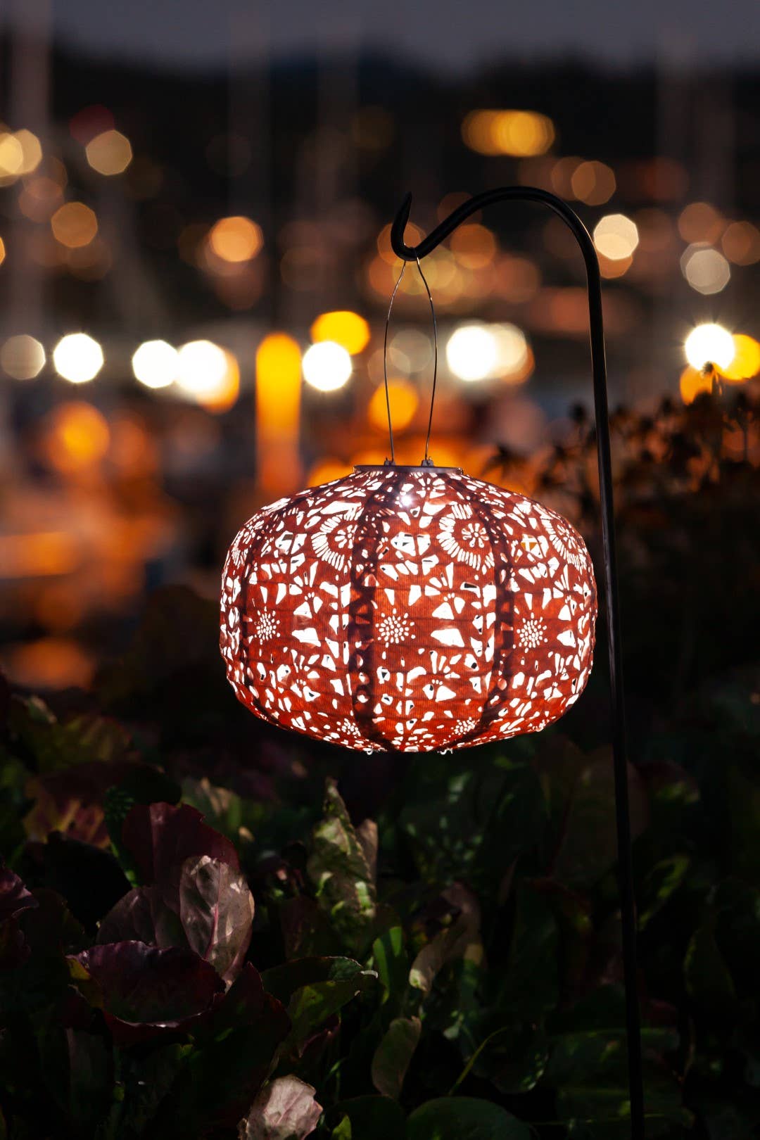 Allsop Home & Garden - Wholesale Outdoor/Lawn Light - Stella Square Sunflower 11" Solar Lantern - Clay0