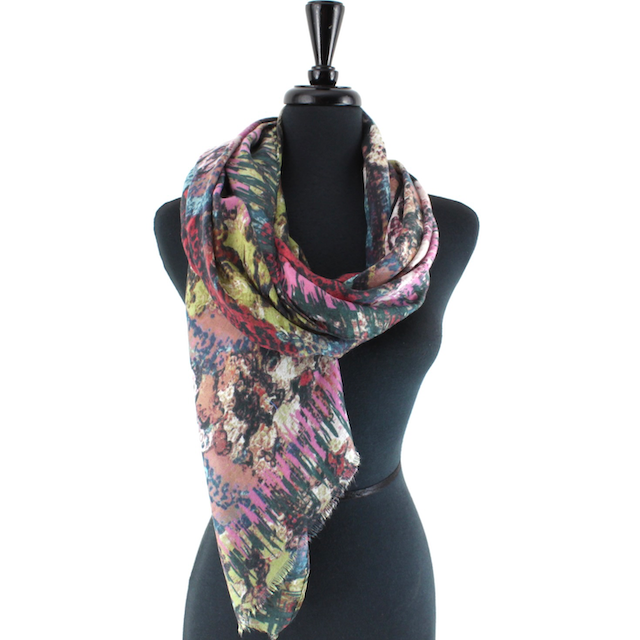 Pretty Persuasions – Cachecol - Mulher por atacado – S24200 Cachecol Blossom Gala1