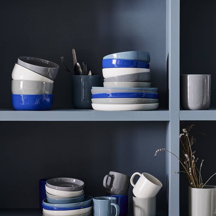 Canvas Home – Engroshandel Middagstallerken – Reims Mezze Tallerken- Sæt med 4- Middelhavet