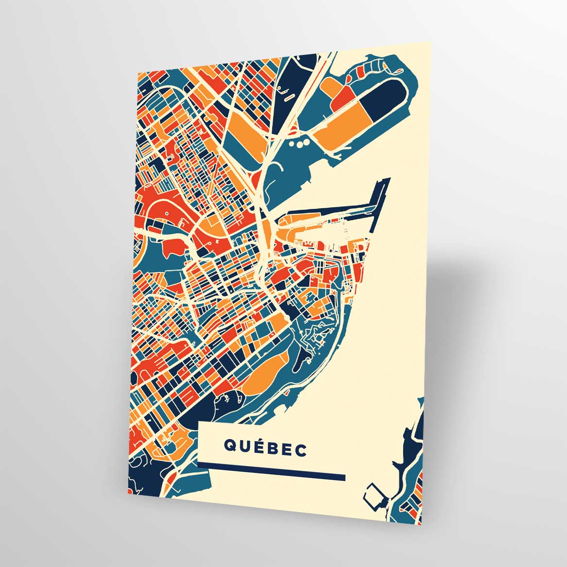 ILIKEMAPS - Wholesale Postcard - Custom Map Postcards1