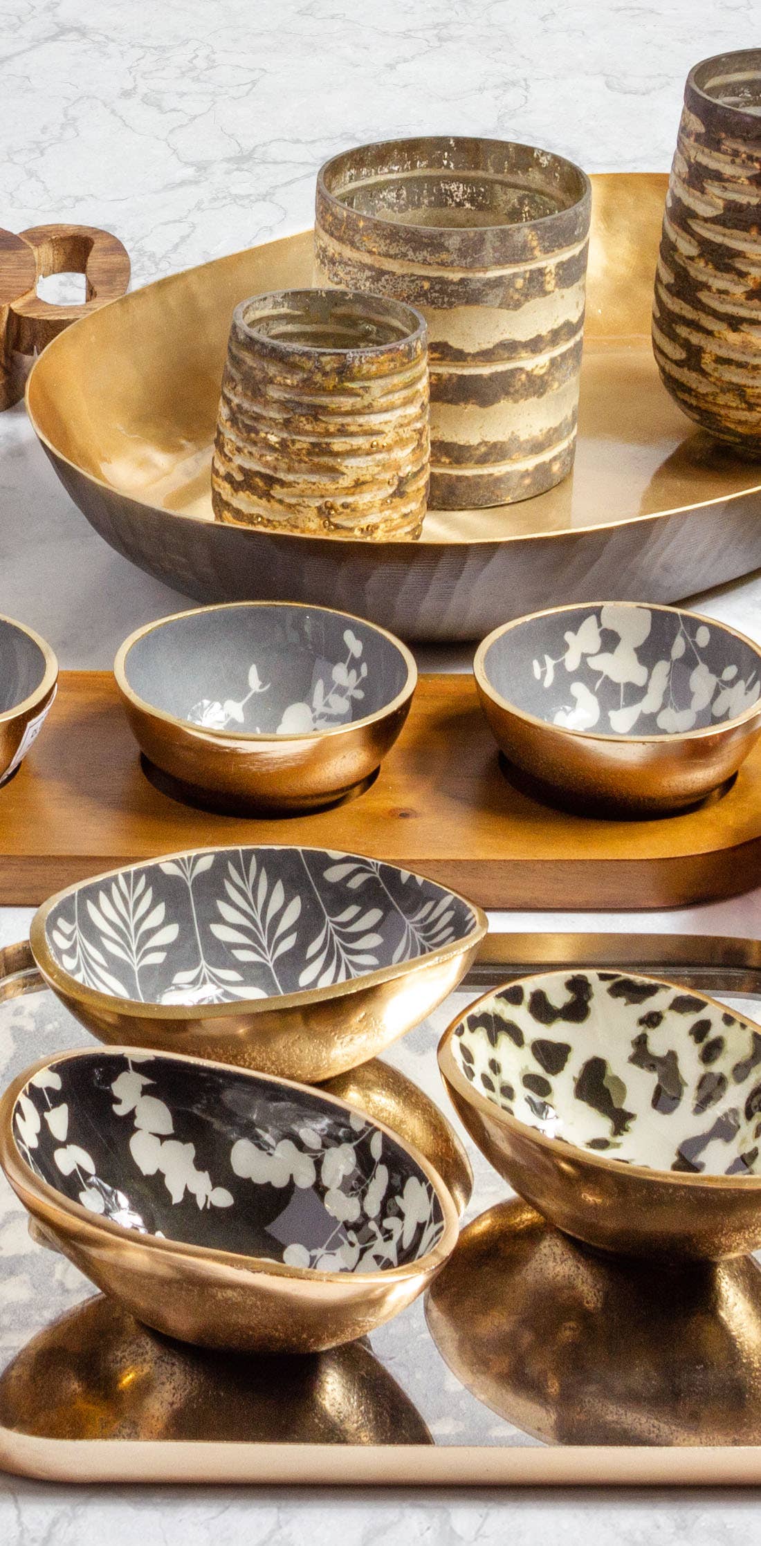 Karma - Wholesale Decorative Tray - Gold Trays1