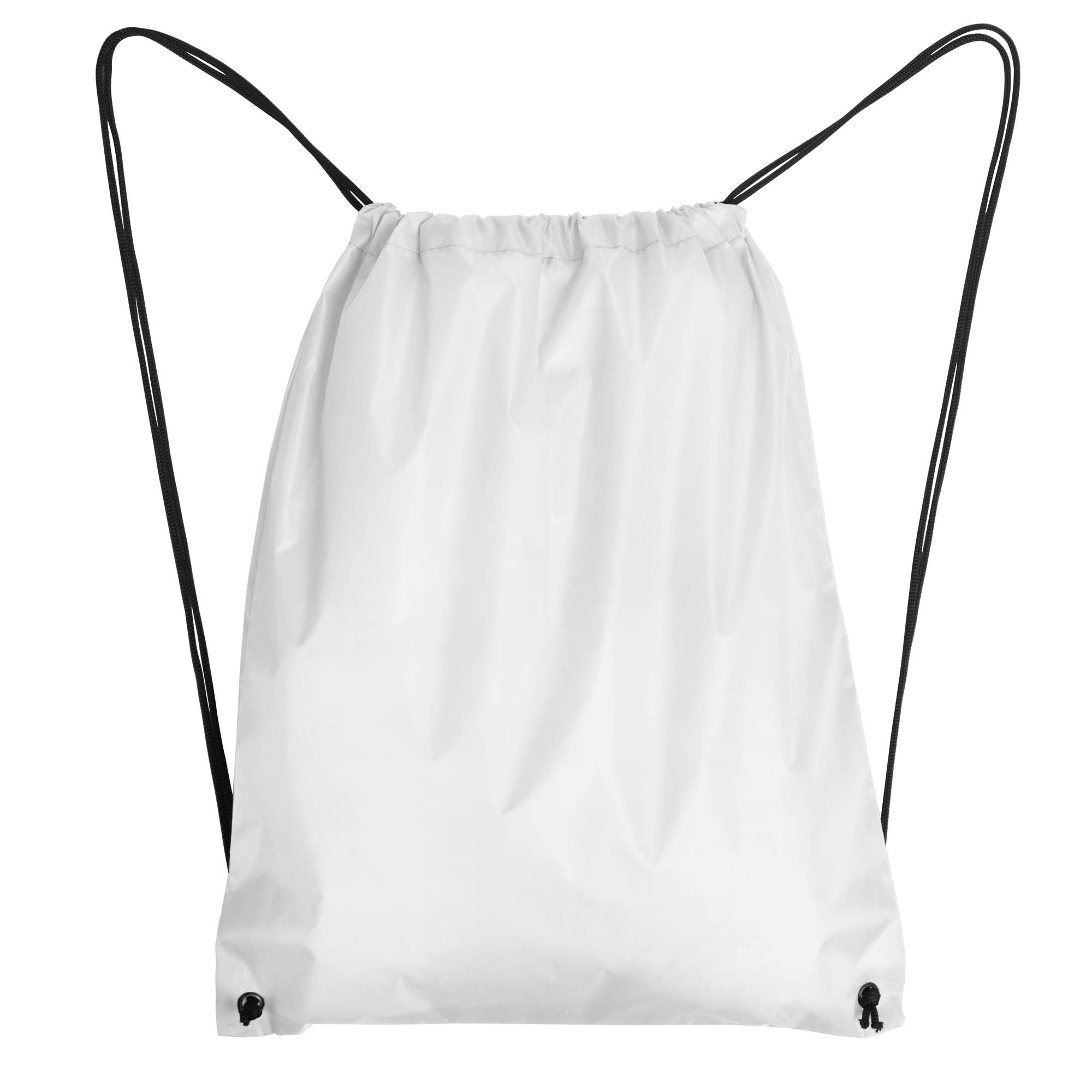 eBuyGB Craft Blanks – wholesale Drawstring bag – Unisex – Blank White Drawstring Bag Sublimation Cords Metal Eyelets1