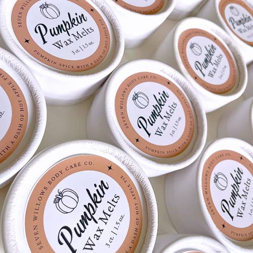 Pumpkins Wax Melt Fall Scented with Apple and Pumpkin for wholesale by Farm Land Brand