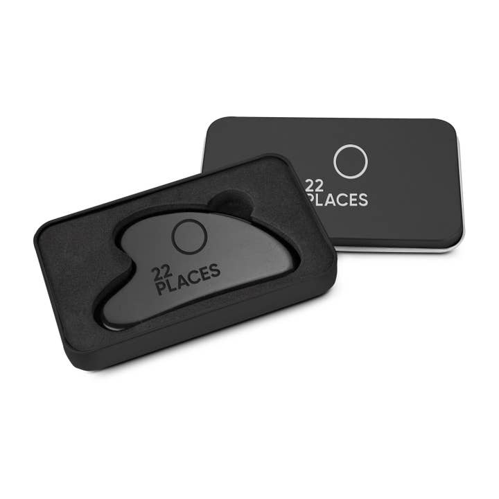 ROEMER WELLNESS - Wholesale Gua Sha Tool - Gua Sha Massage Stone Black Obsidian for Facial Massage7