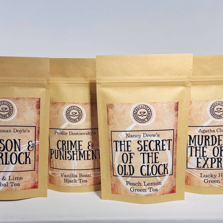 NovelTea Bookstore & Gifts - Wholesale Loose Tea - Watson & Sherlock Inspired - Lime and Mint HERBAL TEA