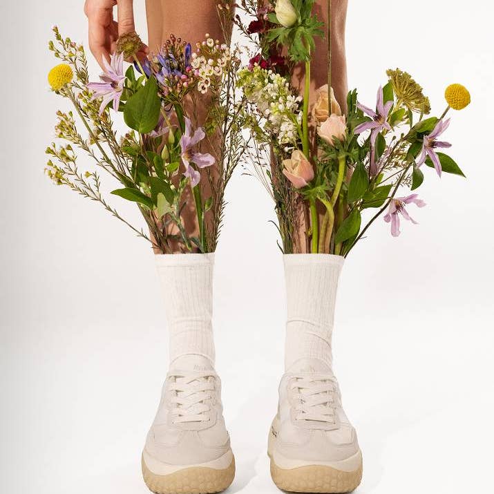 White White The Diva - Italian Lifestyle Sneakers with light platform for wholesale on Faire8