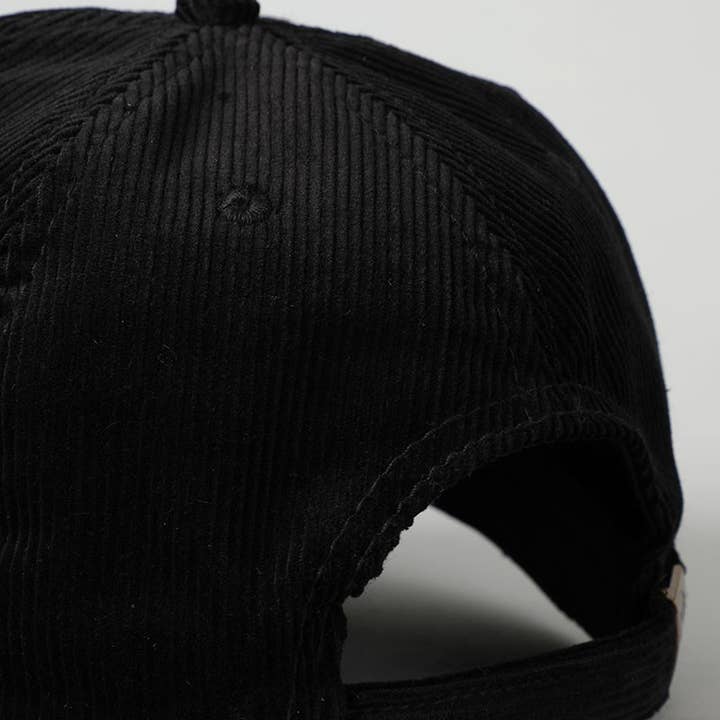 Fashion City - Wholesale Baseball Cap - Unisex - Corduroy Adjustable Cotton Baseball Cap Dad Hat