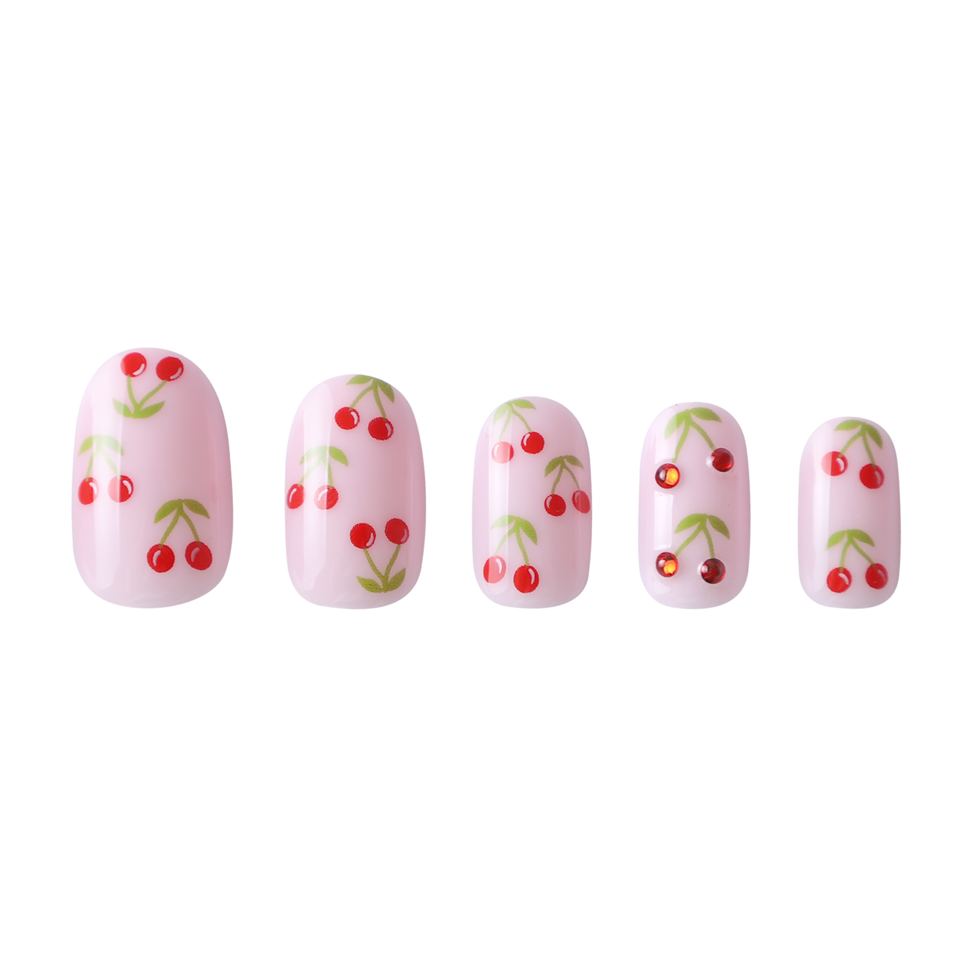 PaintLab - Wholesale Press-On/Fake Nails - PaintLab Cherry Bomb II Press-On Nails2