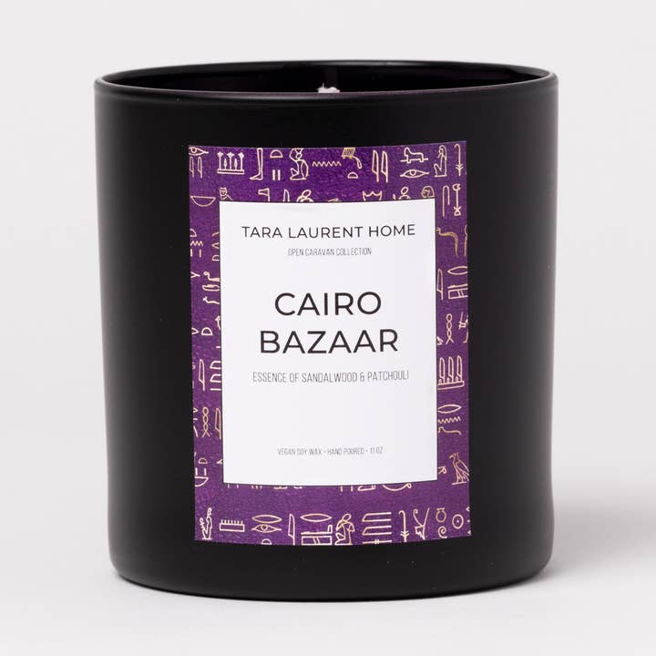 Bougie de luxe Cairo Bazaar pour la vente par Tara Laurent Home
