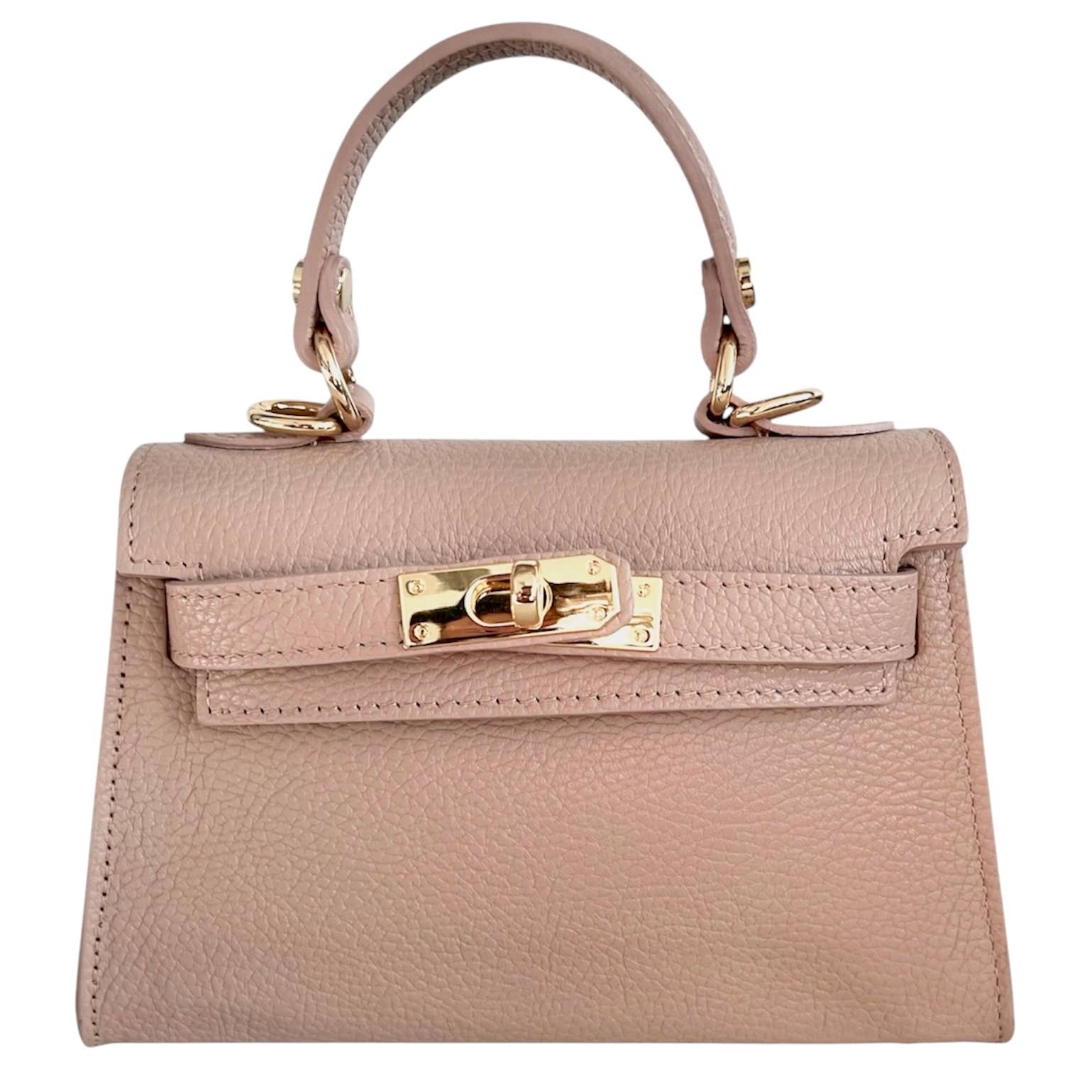 MODARNO - Wholesale Top Handle Bag - Women's - Modarno Dollarno Women's Handbag “Kelly” in genuine leather 21x8x14 cm16