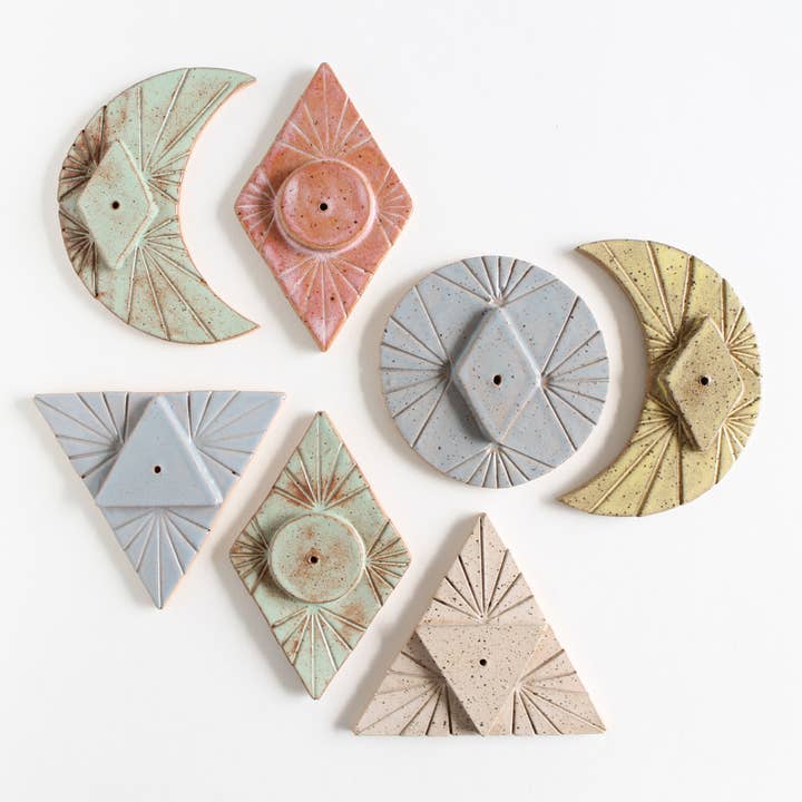 Ceramic Incense Burners for wholesale by Janelle Gramling
