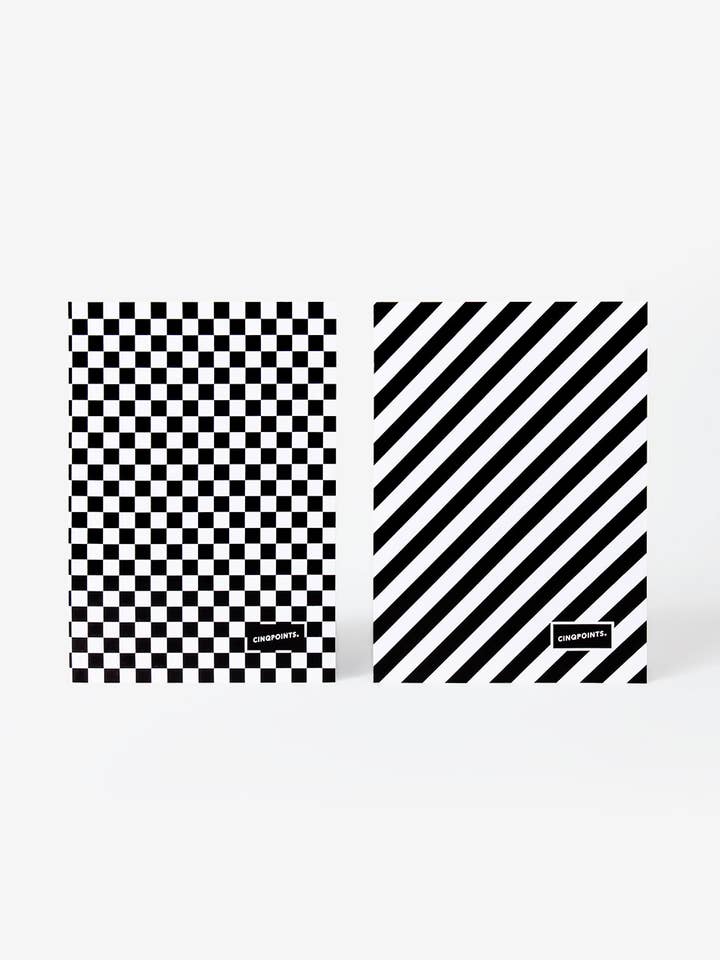 Pack of two Graph Notebooks - Christmas Gift for wholesale by Cinqpoints