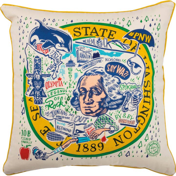 Primitives by Kathy - Wholesale Throw/Decorative Pillow - Super Washington Pillow