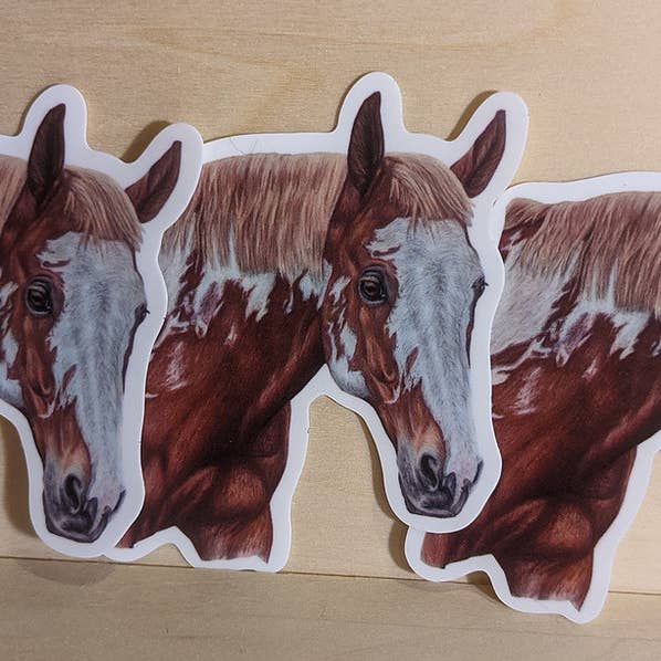 3 Inch Vinyl Waterproof Sticker for wholesale by Something Wild Art