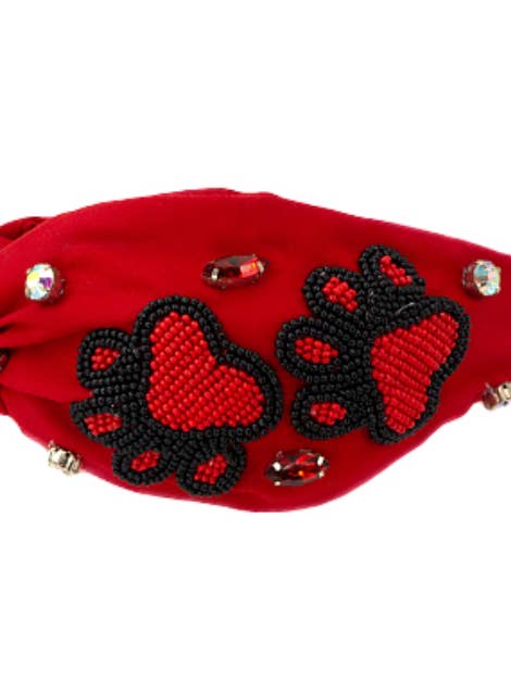 Pfotenabdruck-Stirnband für den Großhandel von Grace Ann Designs