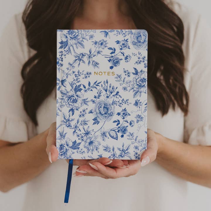 Sweet Water Decor - Wholesale Journal/Diary - Blue Delft Notes Journal - Home Decor