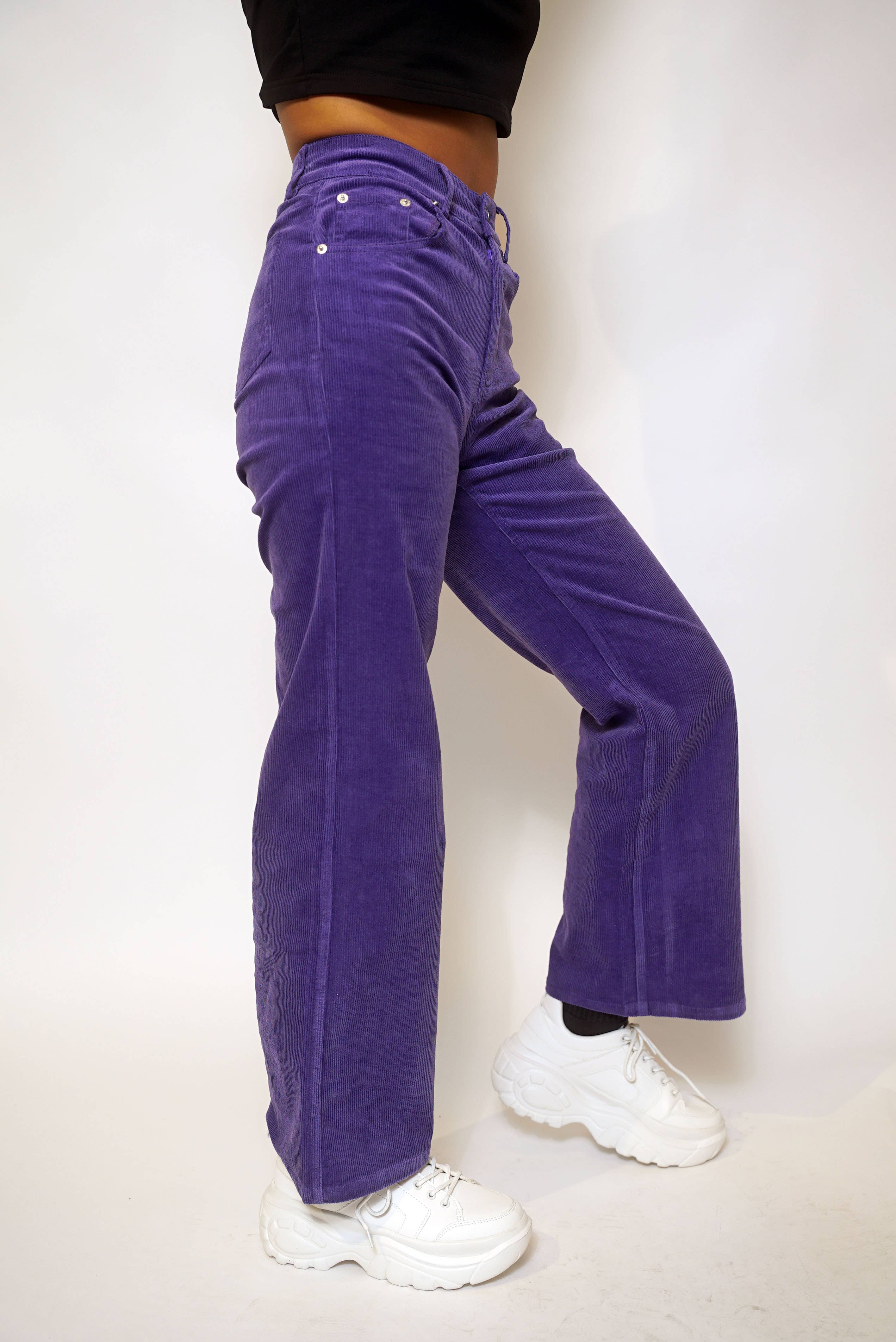 Sweet Rain - Wholesale Pants - Women's - Corduroy Straight Leg Pants3