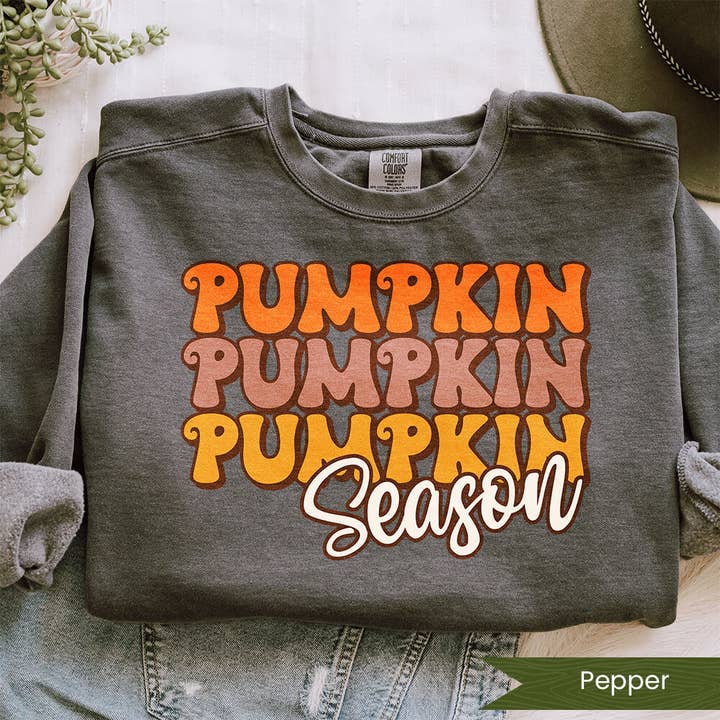 Saison de citrouille pour la vente par Wildflower Apparel Co.