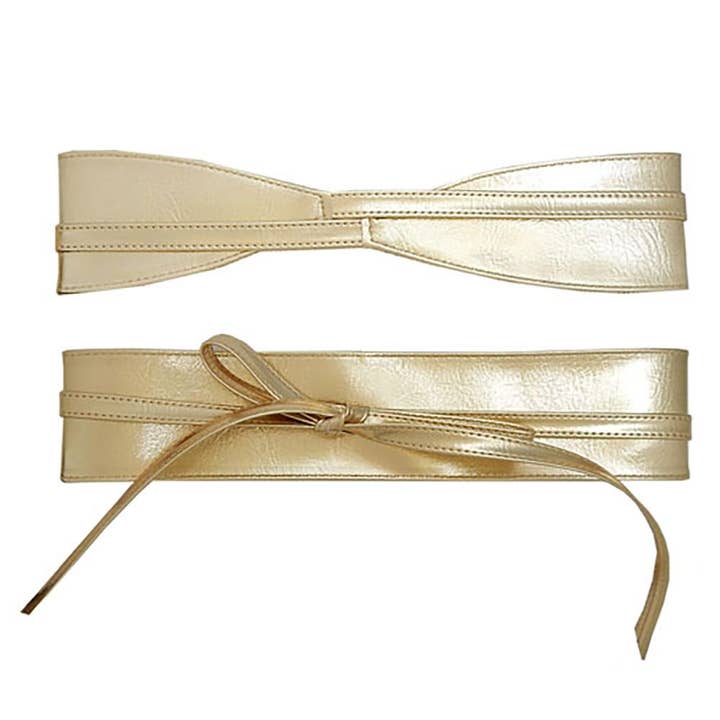 Sensibling Corp. - Wholesale Belt - Women's - Wide Faux Leather Wrap Belt
19