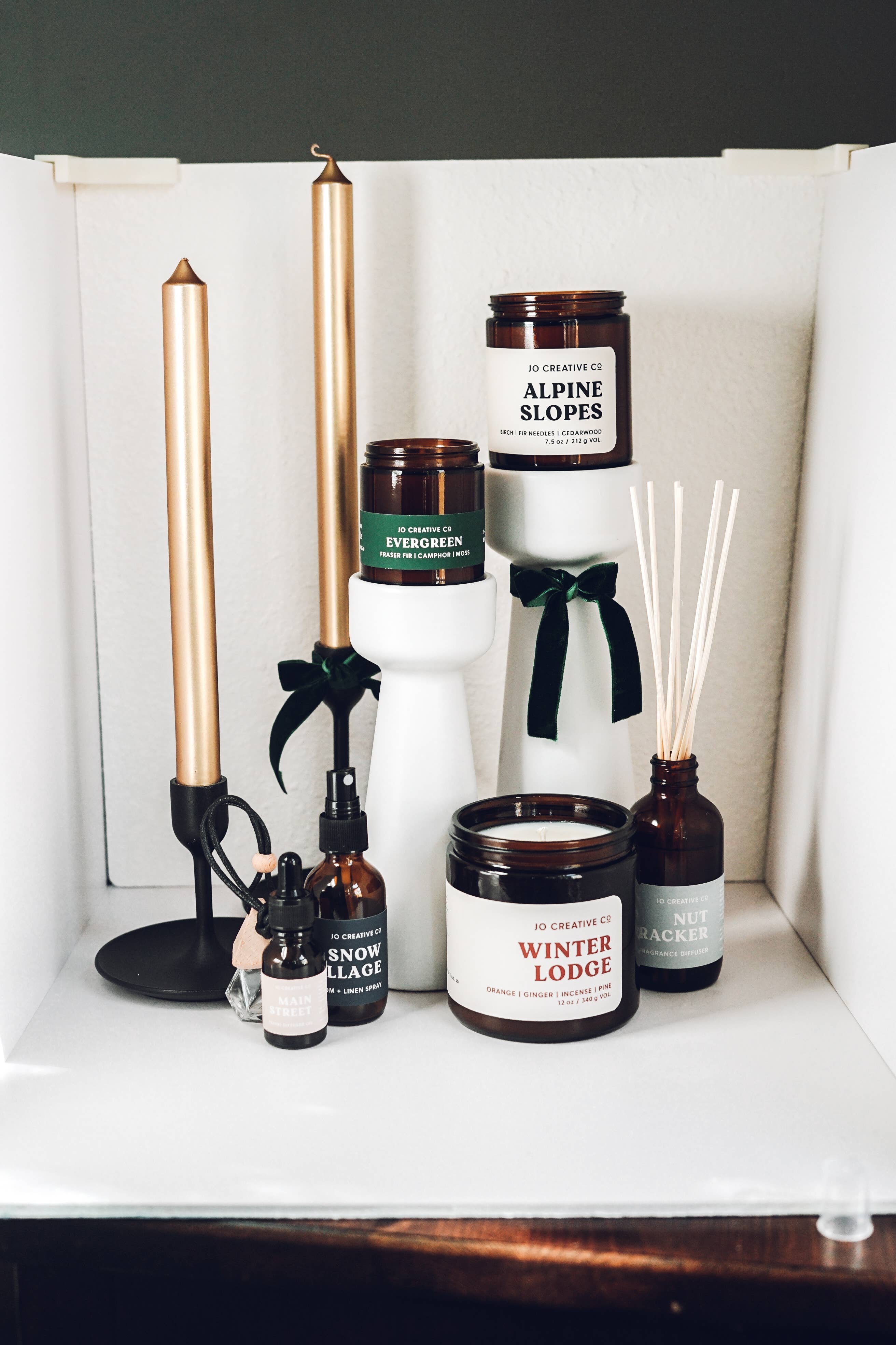 Jo Creative Co - Wholesale Jar/Filled Candle - Alpine Slopes Candle6