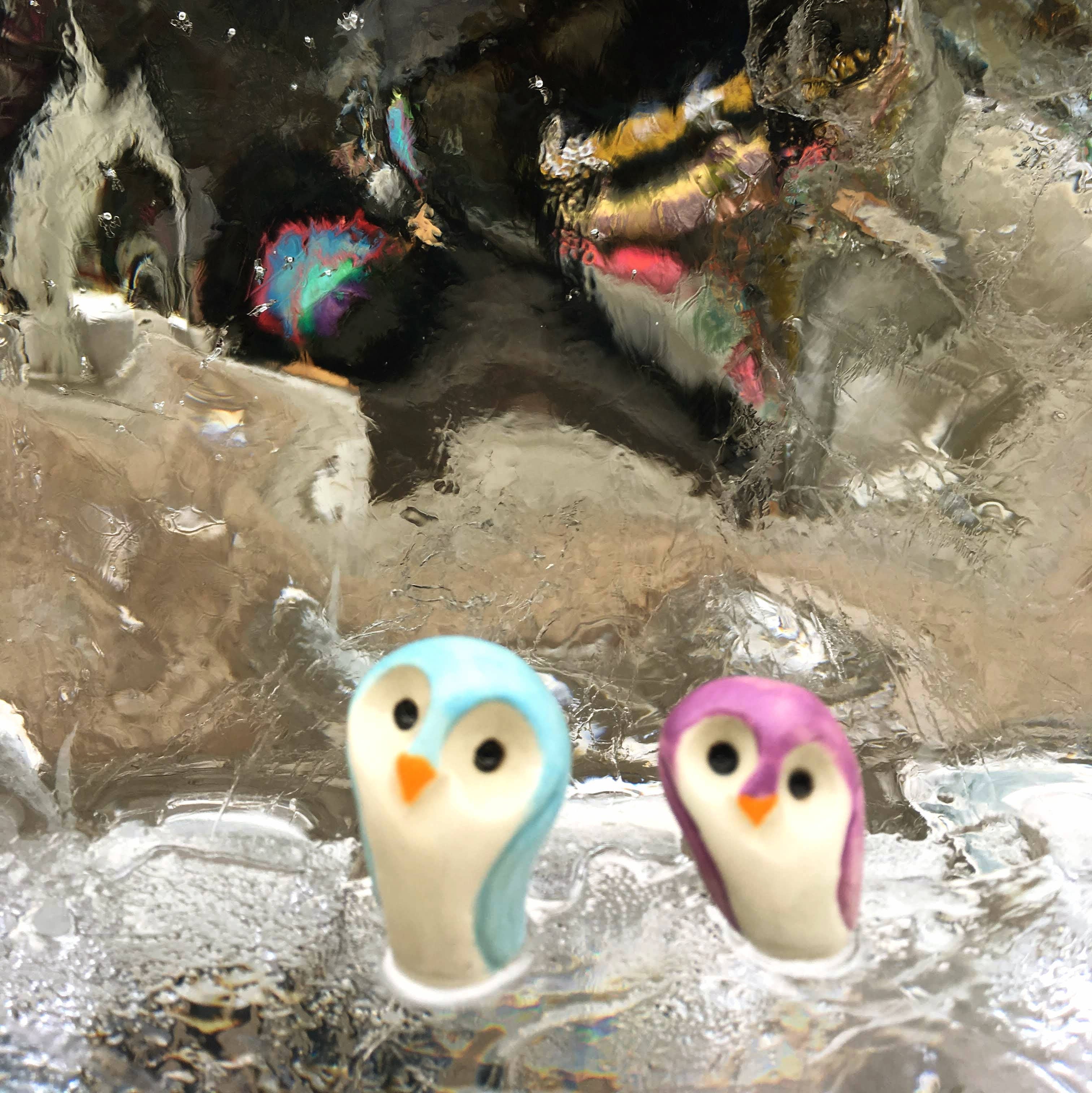 Plays in Mud Pottery - Wholesale Decorative Figurine - Tiny Owl Ceramic Stoneware Figurine Handmade Decoration3