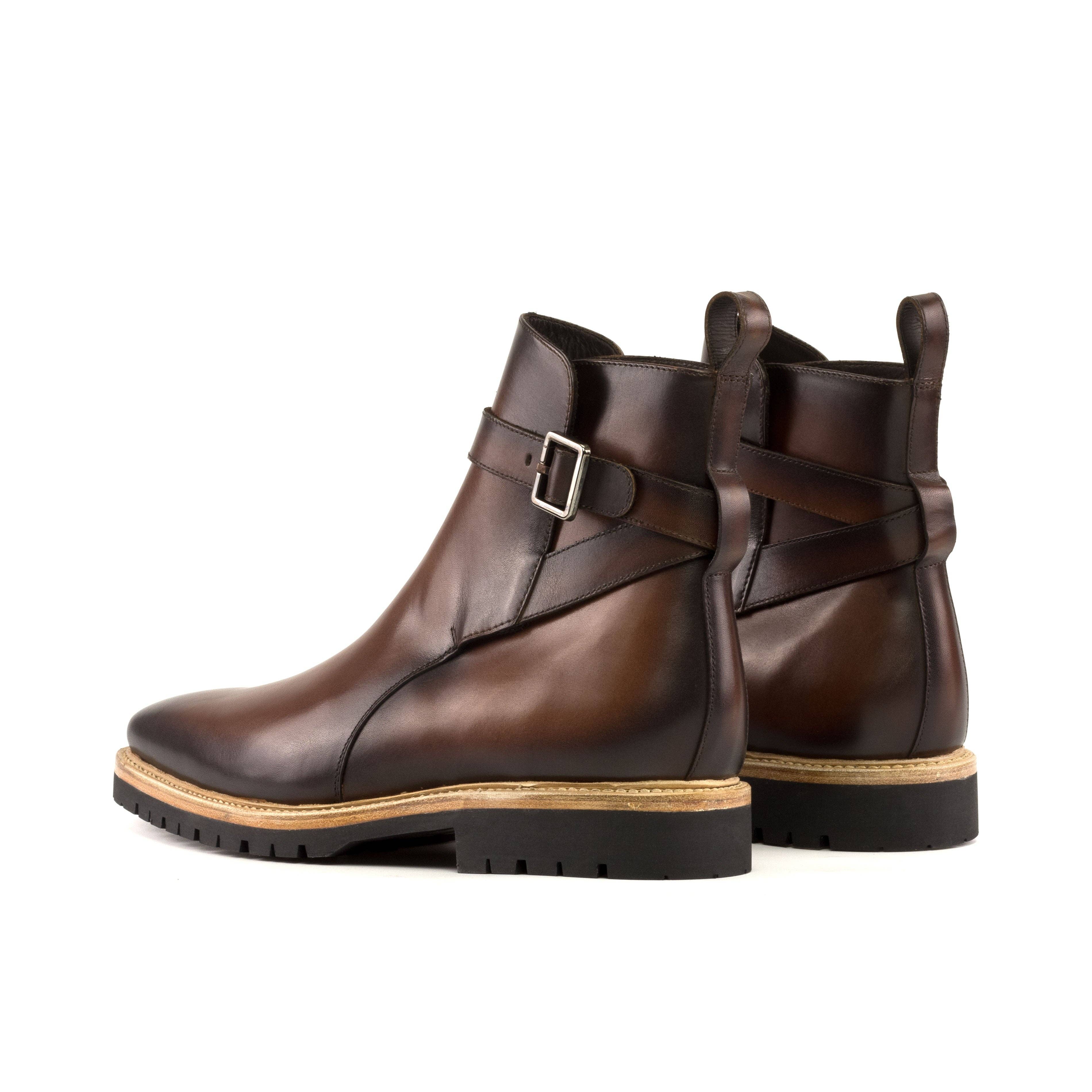 Rohan Men's Italian Leather Jodhpur Boot in Cognac for wholesale on Faire2
