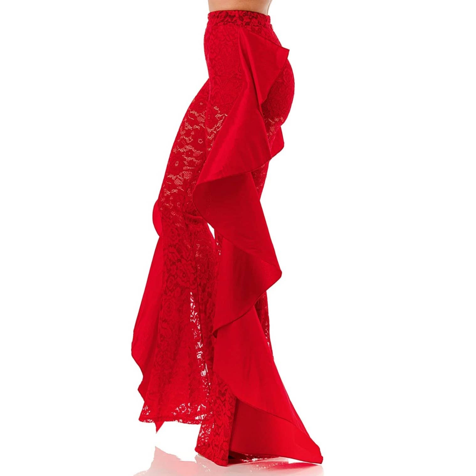 Esmeray Clothing - Wholesale Broek - Dames - Kleding in grote maten met veters afgewerkt broekje3