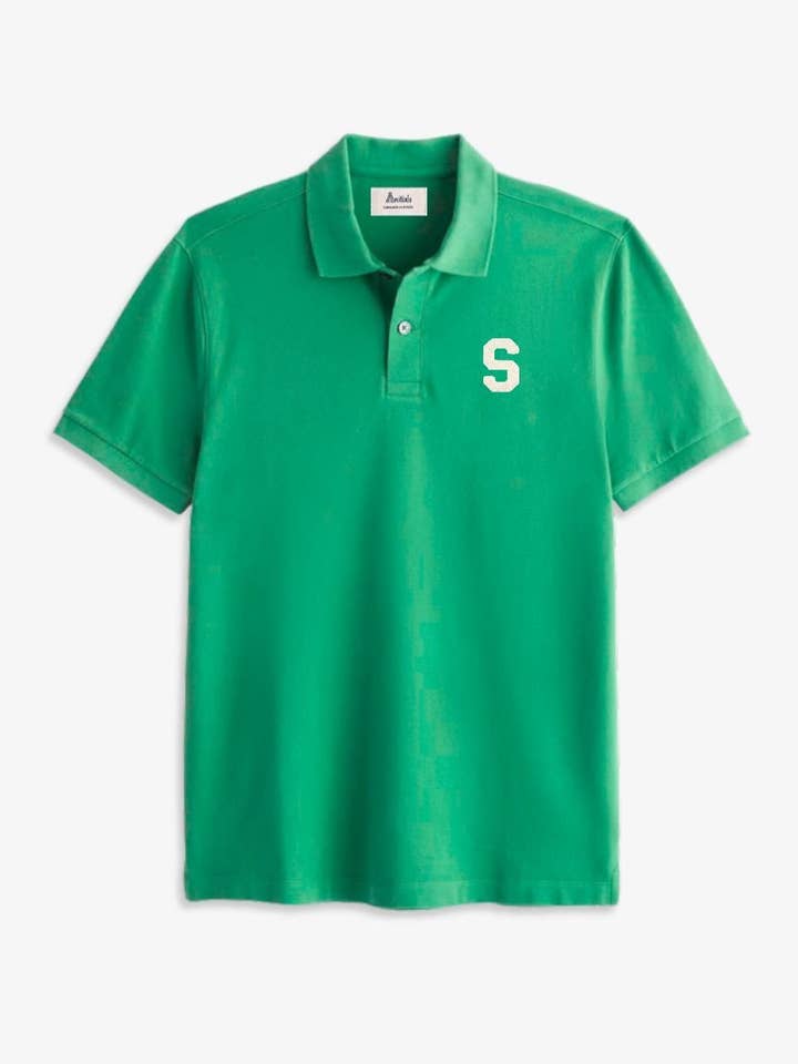 POLO VERDE KELLY | PERSONALIZADO por atacado de Anitials