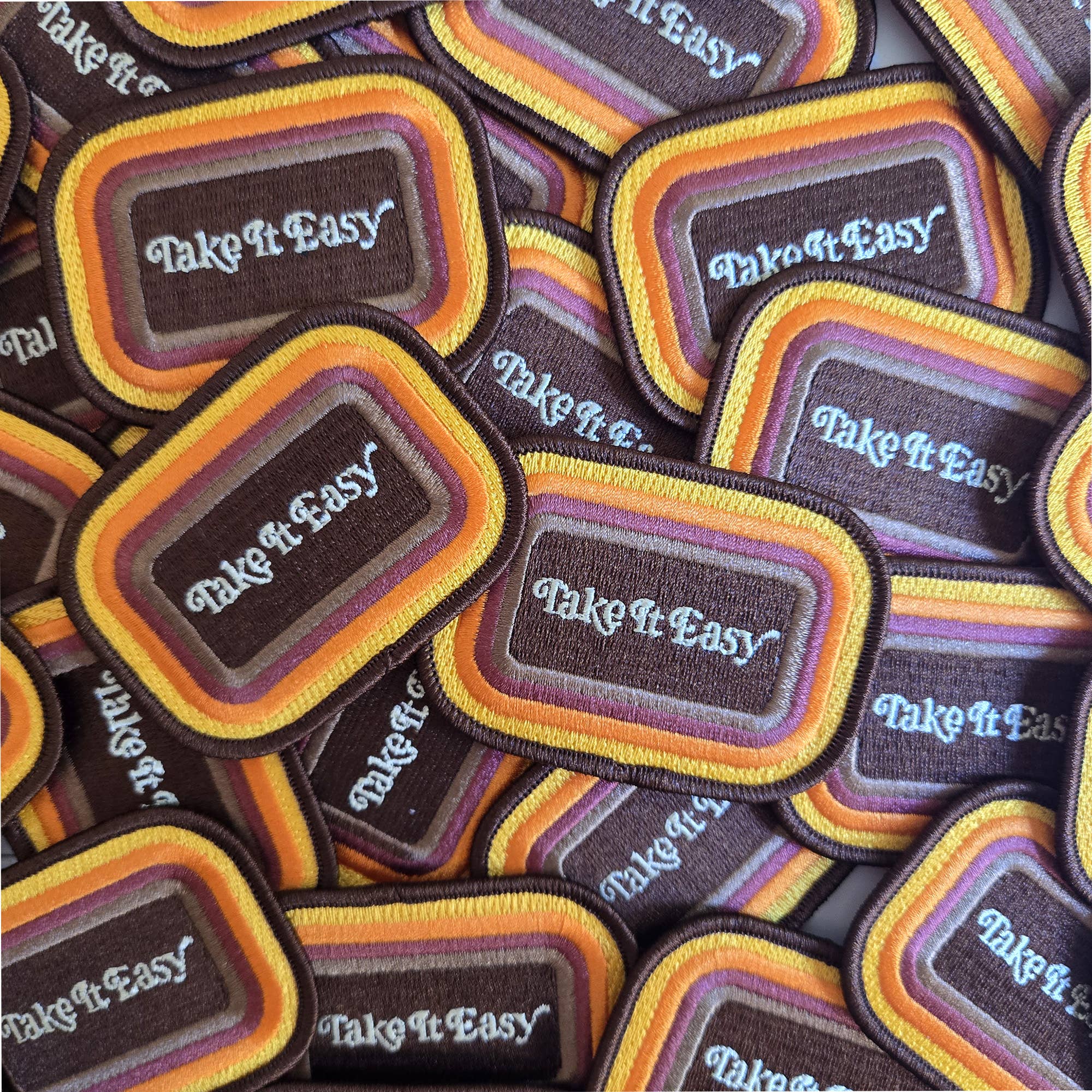 GiGi Thomas Designs - Wholesale Patch - Take It Easy Embroidered Patch5