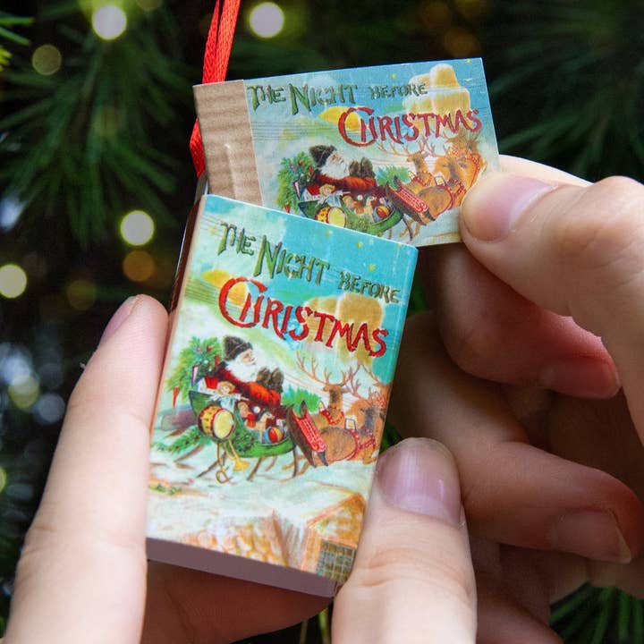 Christmas Tree Decoration Night Before Christmas Poem for wholesale by Marvling Bros Ltd