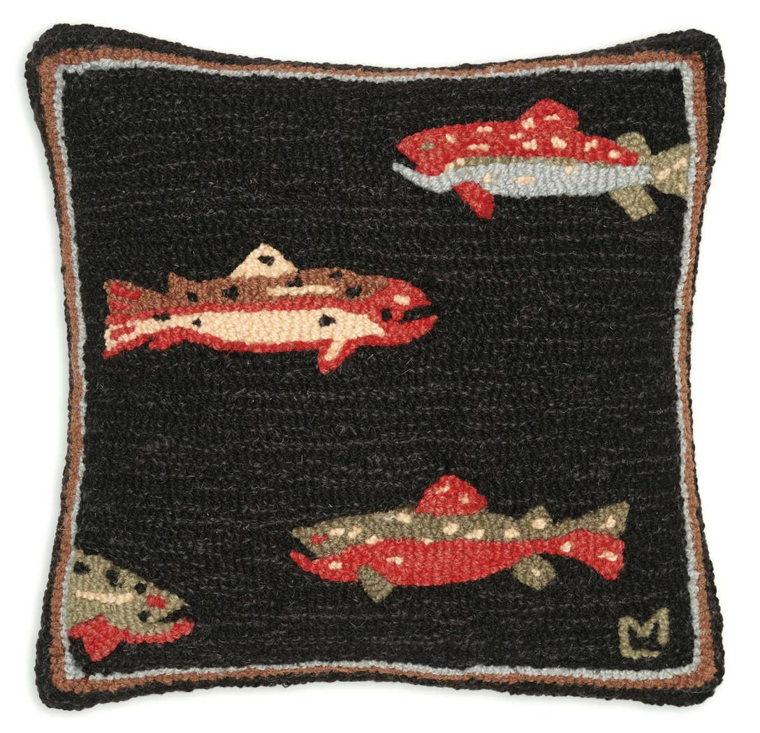 Chandler 4 Corners - Wholesale Throw/Decorative Pillow - Trout