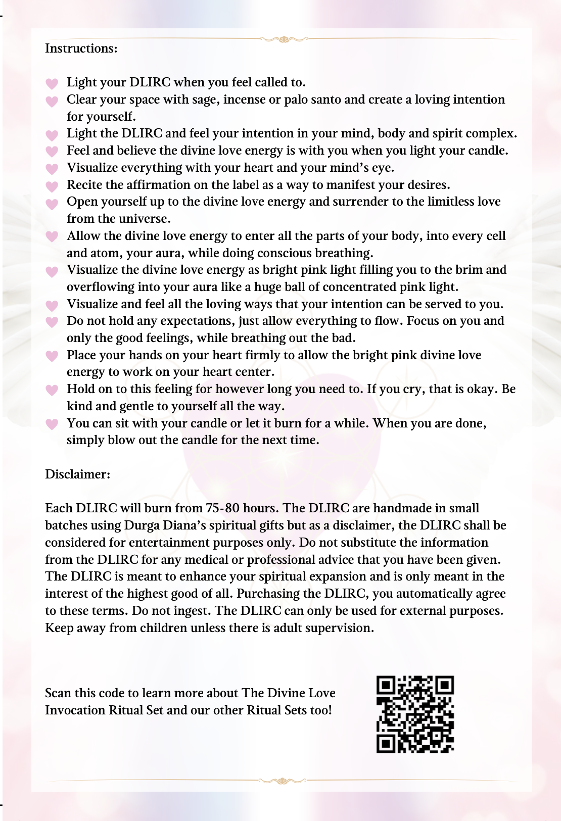 Empathic Moon 777 – Großhandel Opferkerze – Ritualkerze Divine Love | Attract Pure Love | 16 Oz.11