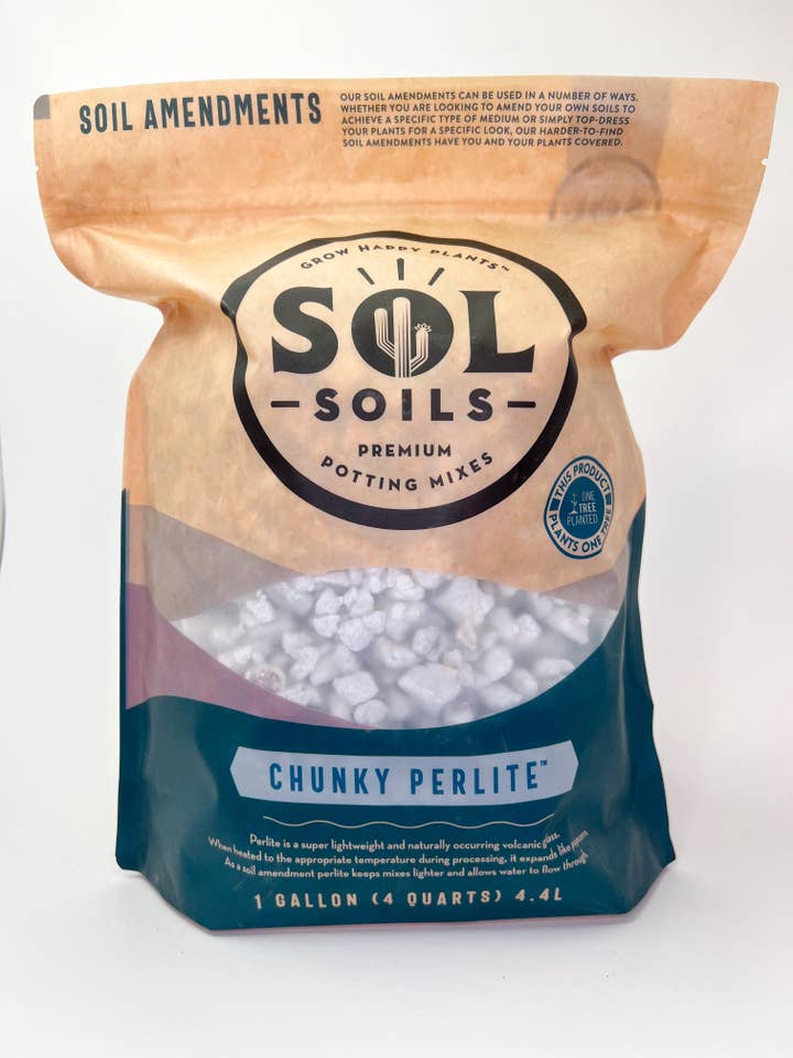 Amendments (1Gal) Chunky Perlite for wholesale by Sol Soils