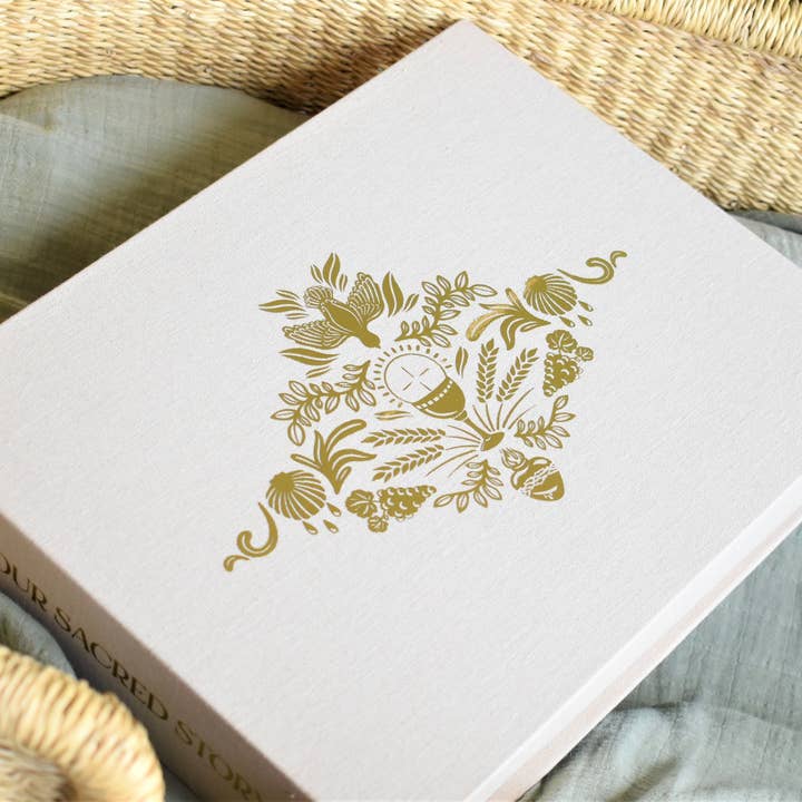 Studio Senn - Wholesale Memory Book - Kids & Baby - Your Sacred Story | Catholic Sacrament and Memory Binder Box