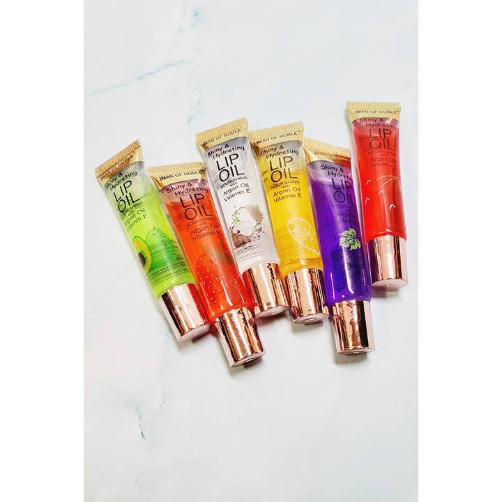 Funteze - Wholesale Lip Gloss - 24 pcs Fruit Lip Oil