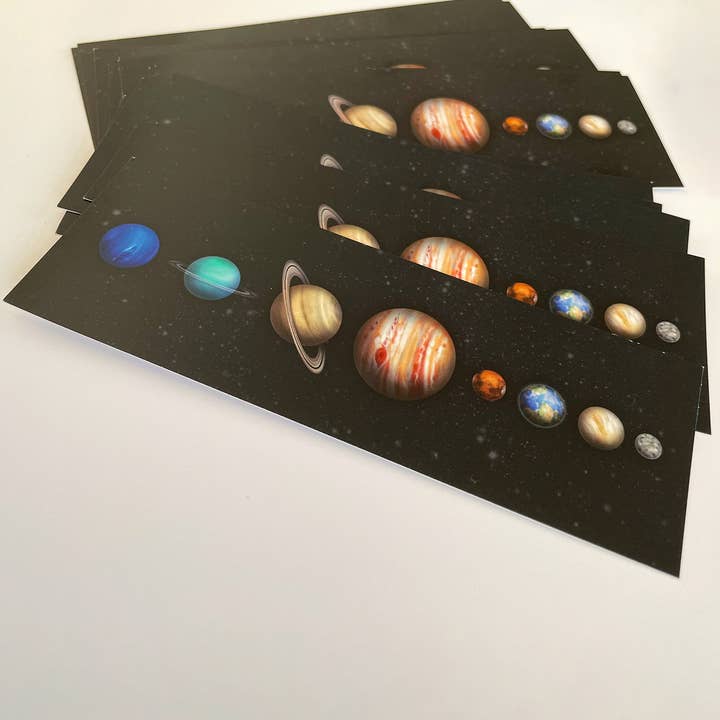 Studio Hromi - Wholesale Bookmark - Solar System bookmark2