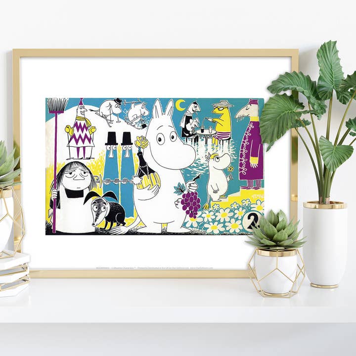 2 Moomin - 11X14” Premium Art Print for wholesale by Star Editions