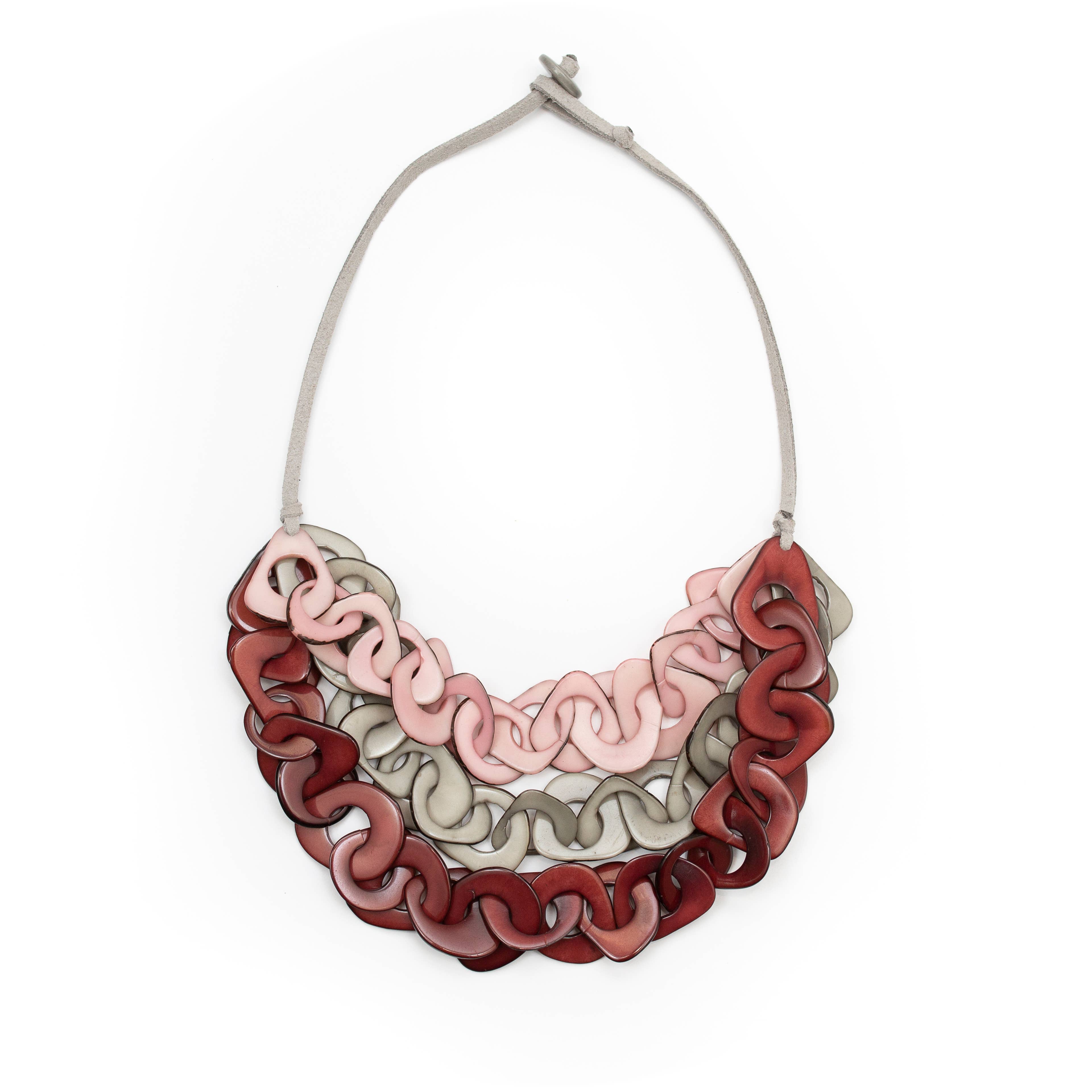 Organic Tagua Jewelry - Vendita all'ingrosso Collane a bavaglio - Collana Vero32