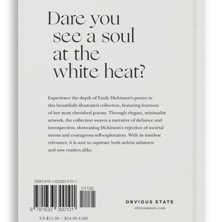 Obvious State - Wholesale Poetry & Drama - Hope is the Thing, Emily Dickinson10