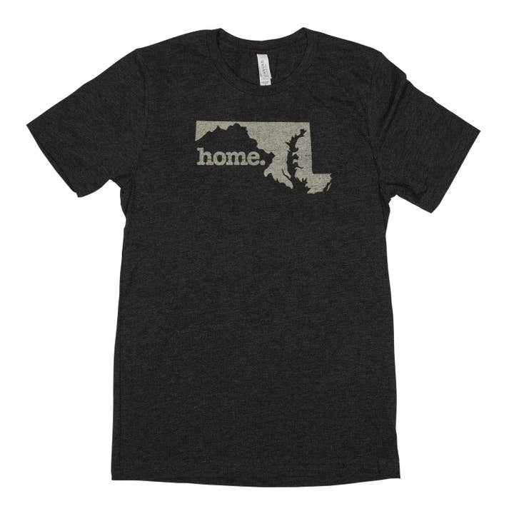 Maryland - home. Men’s Unisex T-Shirt for wholesale by Home State Apparel