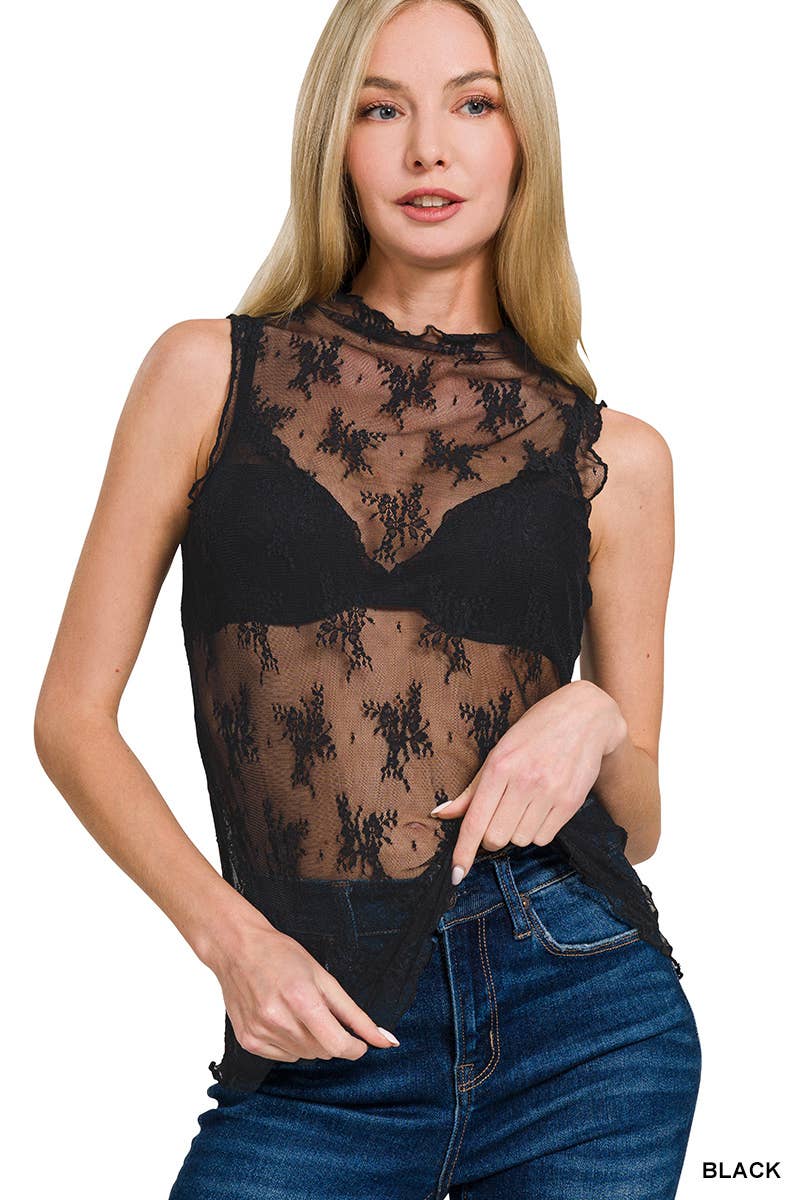 42POPS – Großhandel Strickoberteil – Damen – Spitzen-Transparenz-Layering-Top12