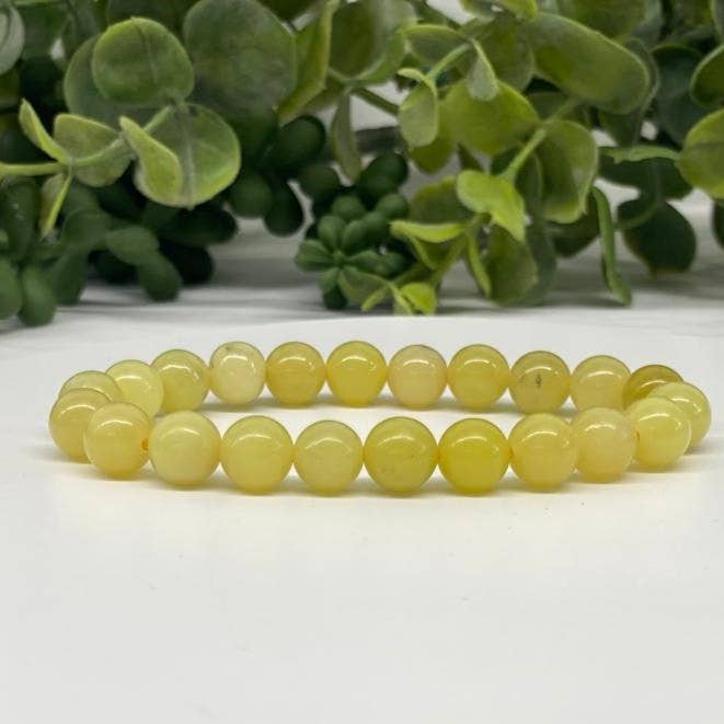 Healerite Semi-Precious Gemstone Stretchable Bracelet 8mm for wholesale by Meraki Gemstones
